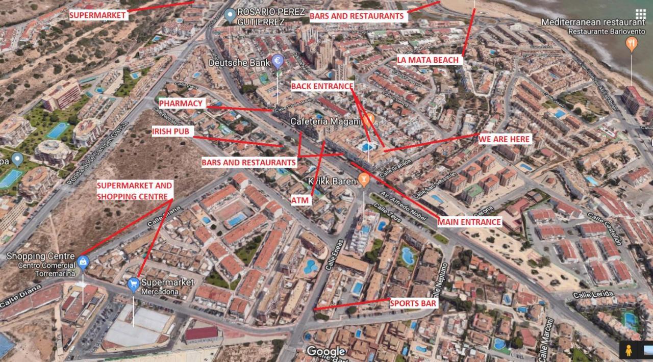 Apartment With Pool, Sea Views & Balcony Less Than 10Min Walk To La Mata Beach! Torrevieja Exteriér fotografie